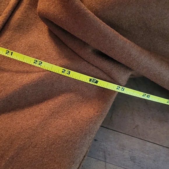 Chouyatou Men's Collar Wool-Blend Pea Coat Medium - Picture 13 of 14